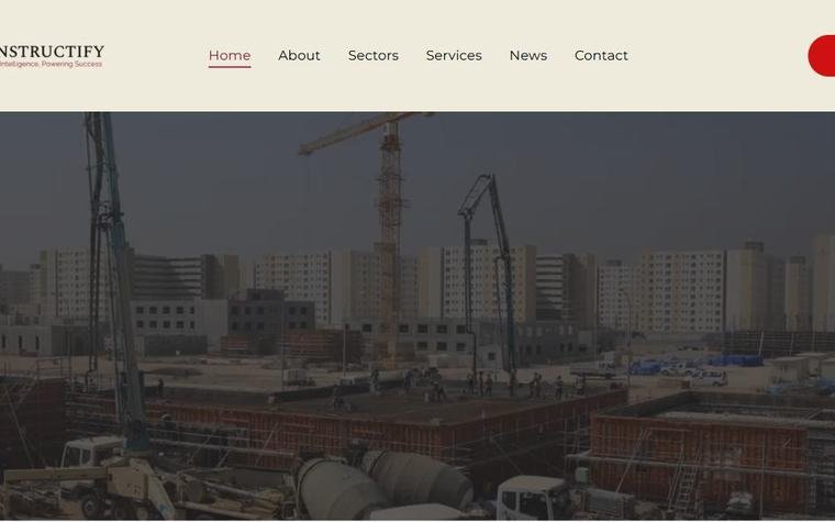 Homepage of Konstructify